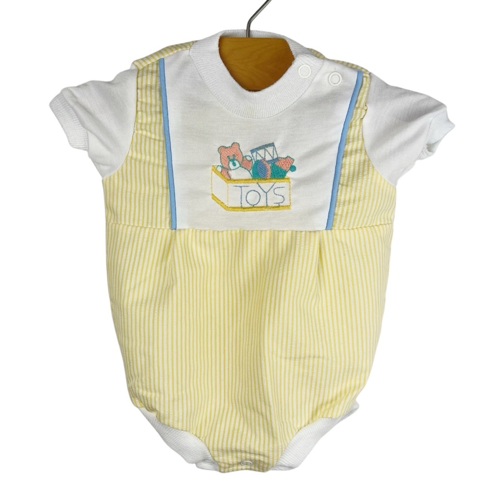 The Obion Company Seersucker One Piece Romper